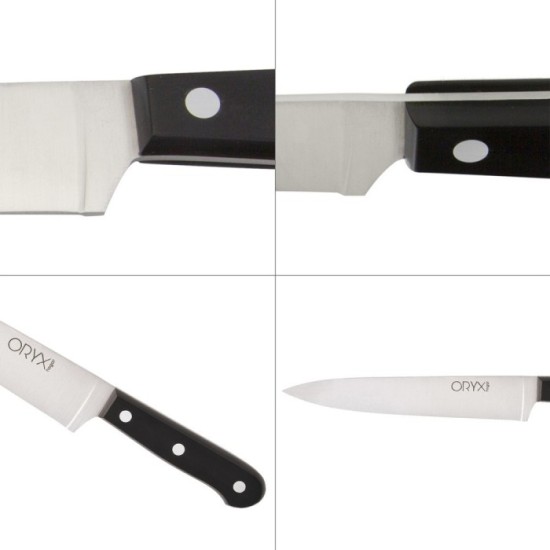 Cuchillo Grenoble Cocinero / Chef Hoja Acero Inoxidable 20 cm, Negro al por Mayor | Almacén de Ferretería