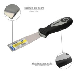 Espatula Mango Gummy Grip Hoja 30 mm, Espatula Yeso, Espatula Pintor, Espatula Masillas, Espatula Pladur, etc,
