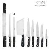 Cuchillo Grenoble Panero Hoja Acero Inoxidable 20 cm, Negro al por Mayor | Almacén de Ferretería