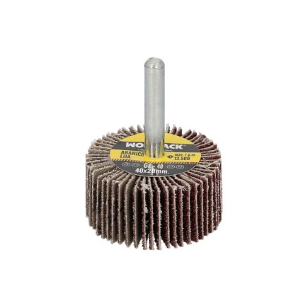 Abanico Lija Grano 40 Medida Ø 40 x 20 mm, Disco Abrasivo Laminas, Ruedas Mil Hojas, Ruedas Abrasivas,Lijado,Desbaste,Pulir