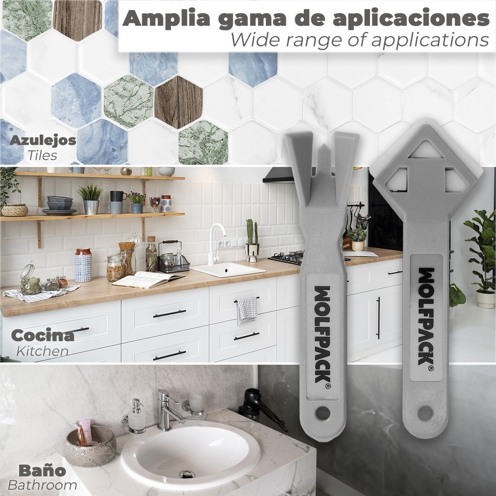 Set Aplicador Rascador Silicona al por Mayor | Almacén de Ferretería
