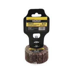 Abanico Lija Grano 120 Medida Ø 50 x 25 mm, Disco Abrasivo Laminas, Ruedas Mil Hojas, Ruedas Abrasivas,Lijado,Desbaste,Pulir