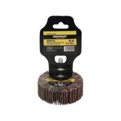 Abanico Lija Grano 60 Medida Ø 60 x 20 mm, Disco Abrasivo Laminas, Ruedas Mil Hojas, Ruedas Abrasivas,Lijado,Desbaste,Pulir