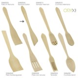 Espatula Sarten Cocina Madera Oryx 30 cm, al por Mayor | Almacén de Ferretería
