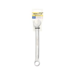 Llave Combinada Plus 17x17 Acero Cromo Vanadio DIN 3113, Llave Doble Boca, Llave Fija, Llave Estrella