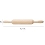 Rodillo Amasar Madera Oryx 40 cm, al por Mayor | Almacén de Ferretería