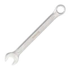 Llave Combinada Plus 20x20 Acero Cromo Vanadio DIN 3113, Llave Doble Boca, Llave Fija, Llave Estrella