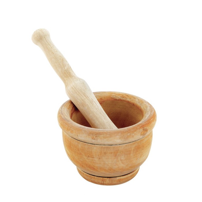 Mortero Madera Cocina Oryx Ø 14 cm al por Mayor | Almacén de Ferretería