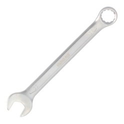 Llave Combinada Plus 22x22 Acero Cromo Vanadio DIN 3113, Llave Doble Boca, Llave Fija, Llave Estrella