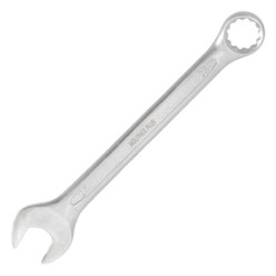 Llave Combinada Plus 25x25 Acero Cromo Vanadio DIN 3113, Llave Doble Boca, Llave Fija, Llave Estrella
