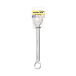 Llave Combinada Plus 25x25 Acero Cromo Vanadio DIN 3113, Llave Doble Boca, Llave Fija, Llave Estrella