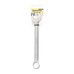Llave Combinada Plus 27x27 Acero Cromo Vanadio DIN 3113, Llave Doble Boca, Llave Fija, Llave Estrella