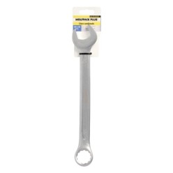 Llave Combinada Plus 30x30 Acero Cromo Vanadio DIN 3113, Llave Doble Boca, Llave Fija, Llave Estrella