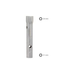 Llave Tubo Tubular 21x23 Fabricada en Acero Cromo Vanadio, Llave Grifería, Llave De Tubo Para Grifos, Llaves De Tubo Doble