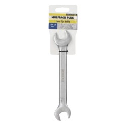 Llave Fija Plus Acero Cromo Vanadio 18x19 DIN 3110, Llave Fija, Llave Fija Doble