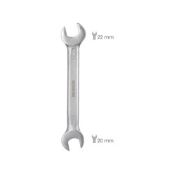 Llave Fija Plus Acero Cromo Vanadio 20x22 DIN 3110, Llave Fija, Llave Fija Doble