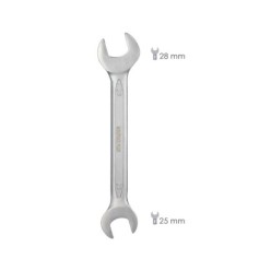 Llave Fija Plus Acero Cromo Vanadio 25x28 DIN 3110, Llave Fija, Llave Fija Doble
