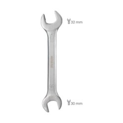 Llave Fija Plus Acero Cromo Vanadio 30x32 DIN 3110, Llave Fija, Llave Fija Doble
