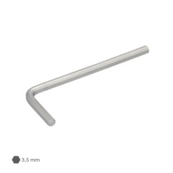 Llave Allen Standar Acero Cromo Vanadio Profesional 3,5 mm, Llave Hexagonal, Llave Allen Taller Mecanica, Llave Allen Bricolaje