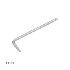 Llave Torx Standar Acero Cromo Vanadio Profesional T08 mm, Llave Estrella, Llave Allen Estrella
