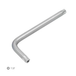 Llave Torx Inviolable Standar Acero Cromo Vanadio Profesional T27 mm, Llave Estrella, Llave Allen Estrella