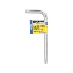 Llave Torx Inviolable Standar Acero Cromo Vanadio Profesional T27 mm, Llave Estrella, Llave Allen Estrella