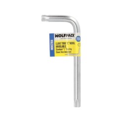 Llave Torx Inviolable Standar Acero Cromo Vanadio Profesional T30 mm, Llave Estrella, Llave Allen Estrella