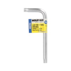 Llave Torx Inviolable Standar Acero Cromo Vanadio Profesional T40 mm, Llave Estrella, Llave Allen Estrella