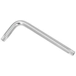 Llave Torx Inviolable Standar Acero Cromo Vanadio Profesional T50 mm, Llave Estrella, Llave Allen Estrella