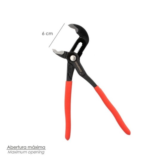 Tenazas Apertura Multiple Con Bloqueo 180 mm, Pico De Loro, Alicates Extensibles, Tenazas Fontanero al por Mayor | Almacén de Fe