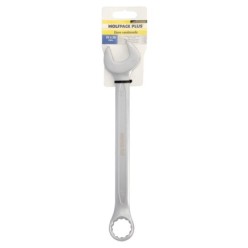Llave Combinada Plus 26x26 Acero Cromo Vanadio DIN 3113, Llave Doble Boca, Llave Fija, Llave Estrella