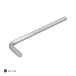 Llave Allen Larga Acero Cromo Vanadio Profesional 3,5 mm, Llave Hexagonal, Llave Allen Taller Mecanica, Llave Allen Bricolaje