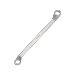 Llave Estrella Acodada Plus Acero Cromo Vanadio 14x15 DIN 838, Llave Doble Boca Acodada, Llave Fija Estrella Acodada