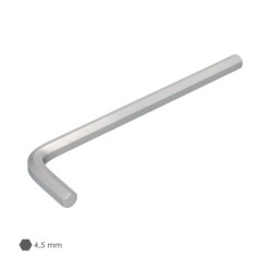 Llave Allen Larga Acero Cromo Vanadio Profesional 4,5 mm, Llave Hexagonal, Llave Allen Taller Mecanica, Llave Allen Bricolaje