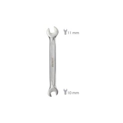 Llave Fija Plus Acero Cromo Vanadio 10x11 DIN 3110, Llave Fija, Llave Fija Doble