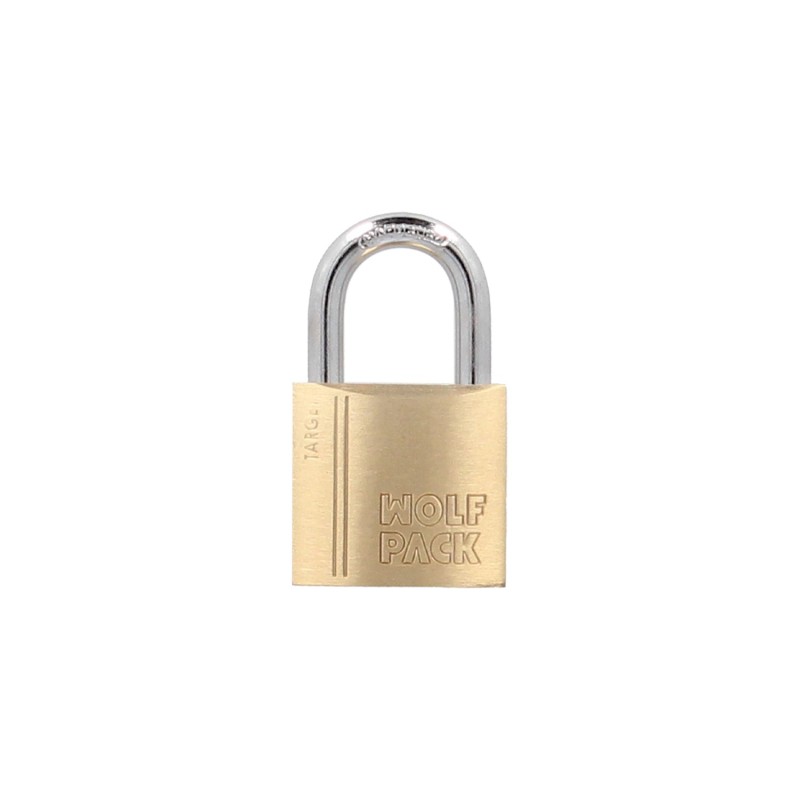 Candado Laton Arco Normal 25 mm, Serie Target, Arco Endurecido, Candado Maletas, Candado Taquillas, Candado Puertas