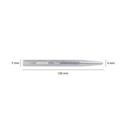 Granete Wolfpack 4 x 9 x 120 mm, Punzon metalico, Perforadores metalicos, Marcadores Metalicos,