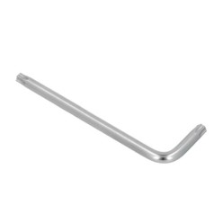 Llave Torx Inviolable Larga Acero Cromo Vanadio Profesional T25 mm, Llave Estrella, Llave Allen Estrella