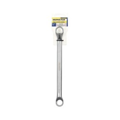 Llave Estrella Acodada Plus Acero Cromo Vanadio 16x17 DIN 838, Llave Doble Boca Acodada, Llave Fija Estrella Acodada