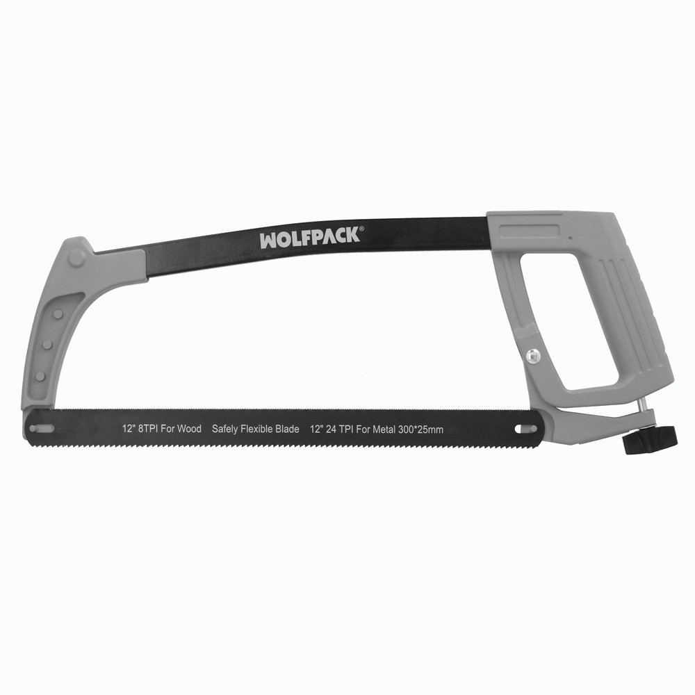 Arco Sierra Aluminio Con Empuñadura Doble Profesional, Con Hoja Acero HSS, Sierra de Arco Profesional, Sierra Metal Profesional,