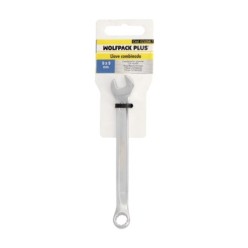 Llave Combinada Plus 9x9 Acero Cromo Vanadio DIN 3113, Llave Doble Boca, Llave Fija, Llave Estrella