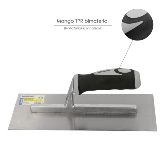 Llana Profesional Mango Polipropileno Lisa  280x120 mm, al por Mayor | Almacén de Ferretería