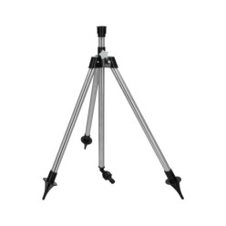 Tripode Para Aspersores Altura Regulable 55/90 cm, Tomas agua 1/2", Acero Cromado, Tripode Aspersores Jardineria