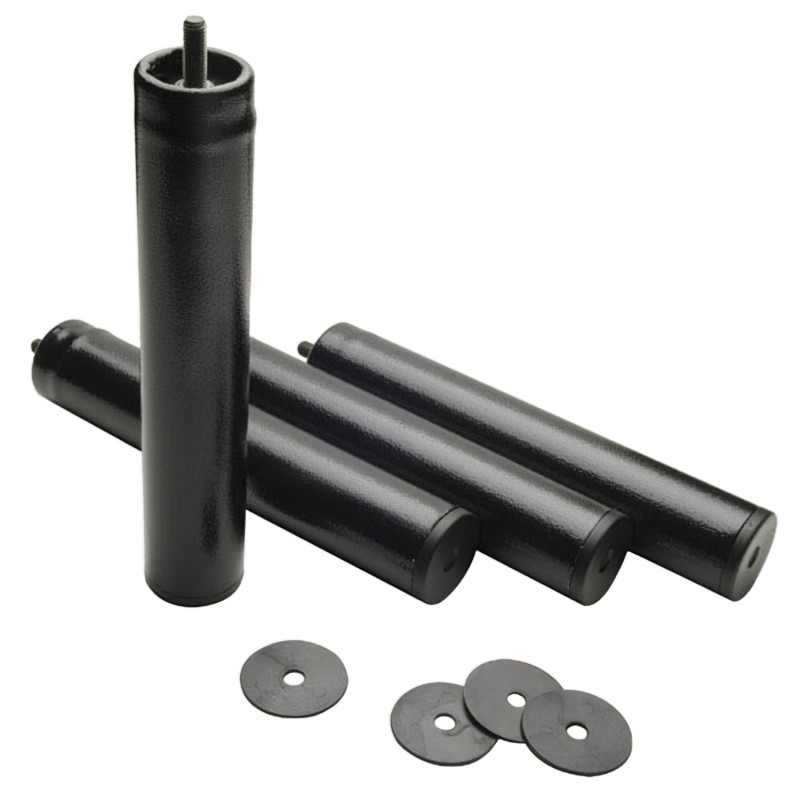 Juego Patas Somier Redondas (4 Unidades) Ø 5 x 25cm,