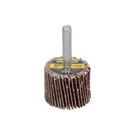 Abanico Lija Grano 40 Medida Ø 30 x 25 mm, Disco Abrasivo Laminas, Ruedas Mil Hojas, Ruedas Abrasivas,Lijado,Desbaste,Pulir