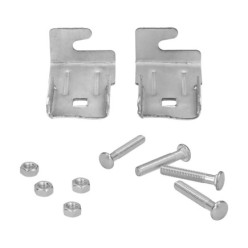 Juego Patas Somier Cuadradas (4 Unidades) Tubo 30x30 mm, Para Somier de 30x30 mm, Altura 25 cm,