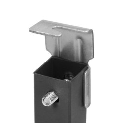 Juego Patas Somier Cuadradas (4 Unidades) Tubo 30x30 mm, Para Somier de 30x30 mm, Altura 25 cm,