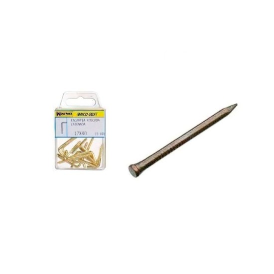 Punta Acero Cónica Cobre 2,00x40 mm, 25 unidades al por Mayor | Almacén de Ferretería