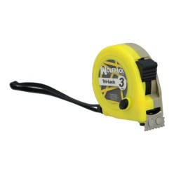 Flexometro Magnético Amarillo Con Freno  3 Metros / 16 mm,