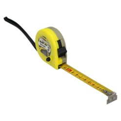 Flexometro Magnético Amarillo Con Freno  3 Metros / 16 mm,